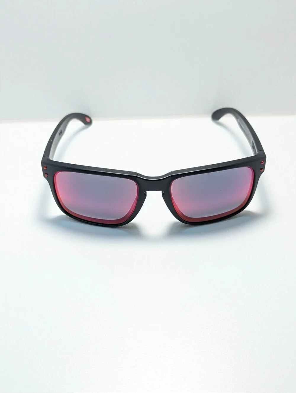 Oakley Holbrook 009102-3655 Purple UV Black Square Men’s Sunglasses 57-18-137